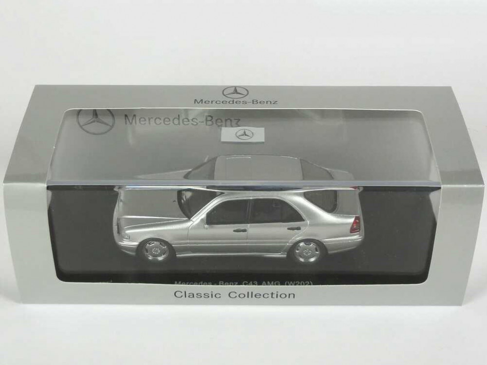 Mercedes-Benz C-Class C43 AMG (W202) 1999 Silver 1:43 Spark