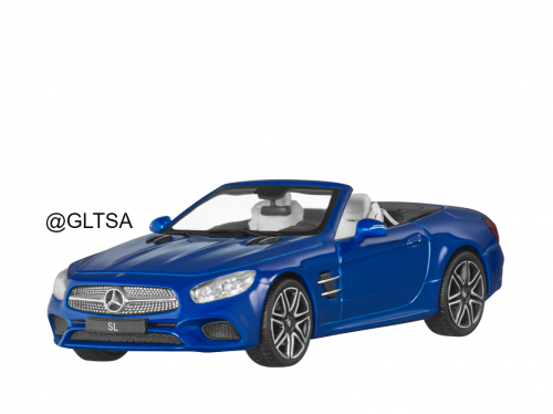 RARE Mercedes-Benz SL-Class R231 Spider Brillant Blue Met 1:43 Spark B66960533