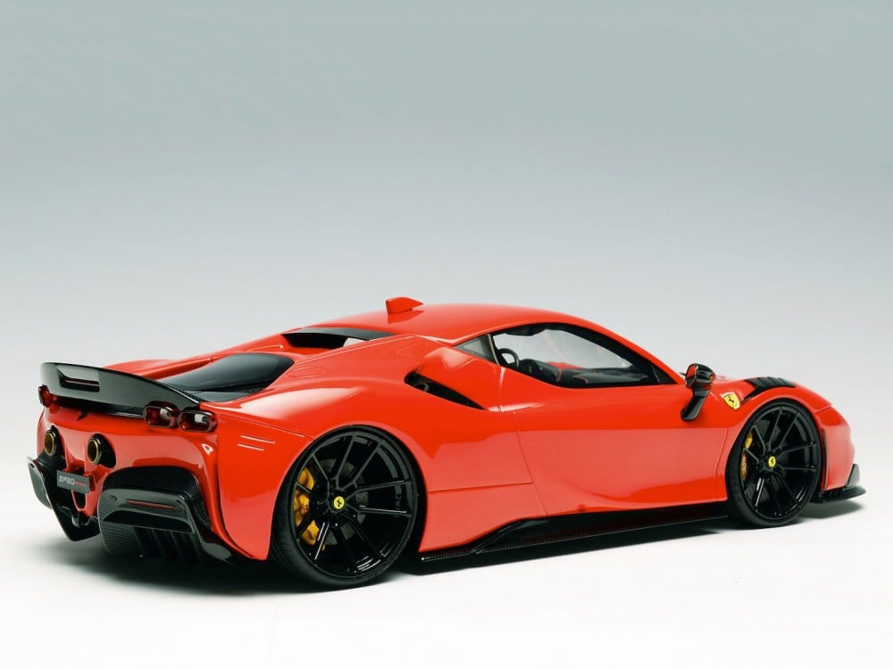 Ferrari SF90 Novitec Rosso Corsa Red 1:18 Ivy IM1818G LIMITED 129 PCS -  الهوايات الذهبية لمجسمات السيارات والريموت