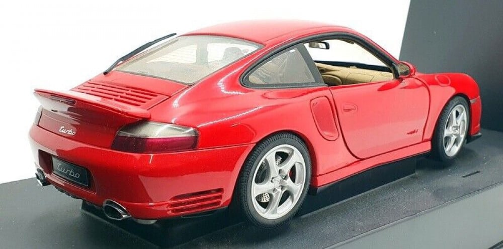 AUTOart - AUTOart ポルシェ 911 turbo 3.3 1/18 1/18 AUTOart Porsche 911 Turbo 3.3 Black w/ Box From Japan