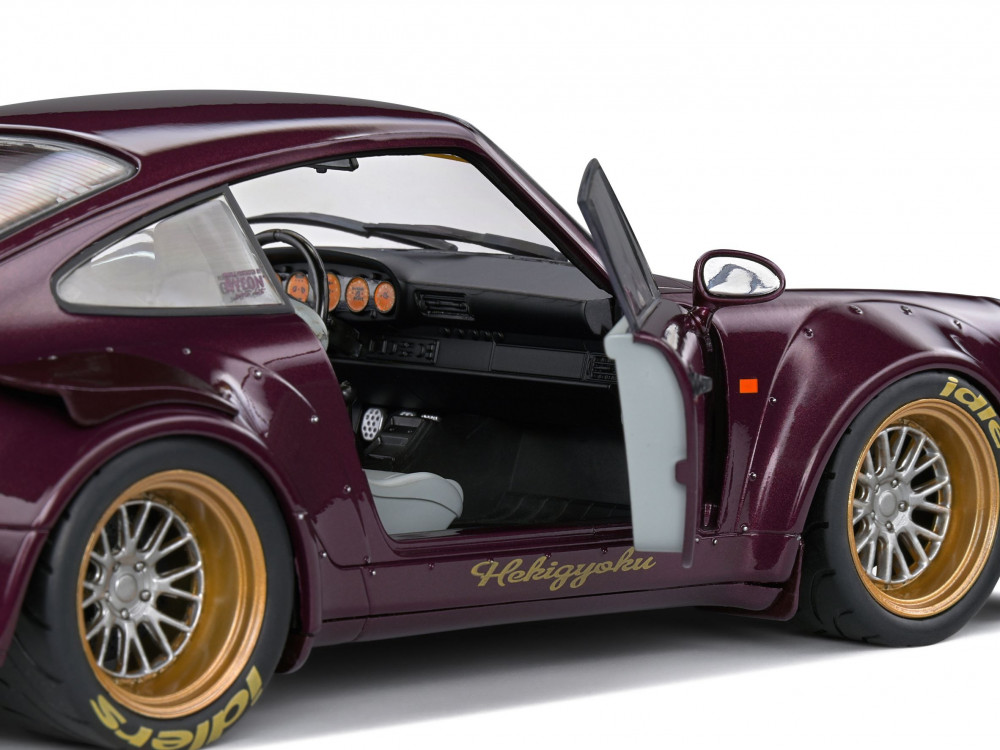 Solido 1/18 Porsche RWB 964 HEKIGYOKU Purple #S1807504 – Gateway Model Cars