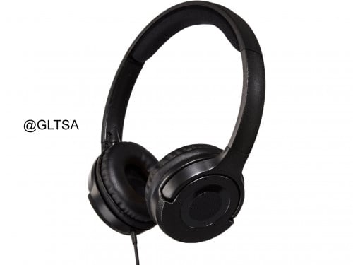 Amazon Basics Lightweight On-Ear Headphones - Black