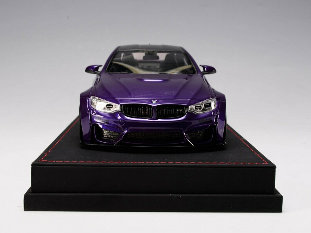 1/18 BMW M4 F82 Liberty Walk Widebody Supreme (Red) Resin Car Model Limited  55 Pieces 