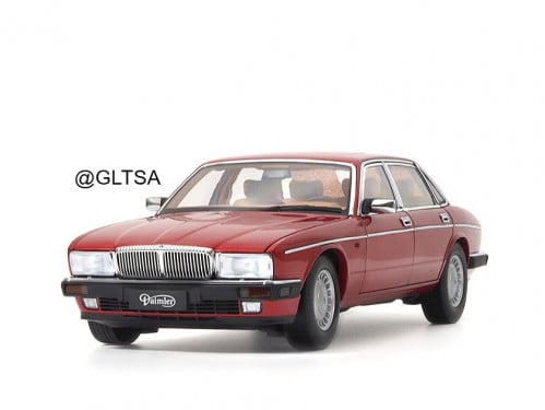 Jaguar Daimler XJ6 (XJ40) 1986 Flamenco Red 1:18 Almost Real 810541 LIMITED 1008 PCS