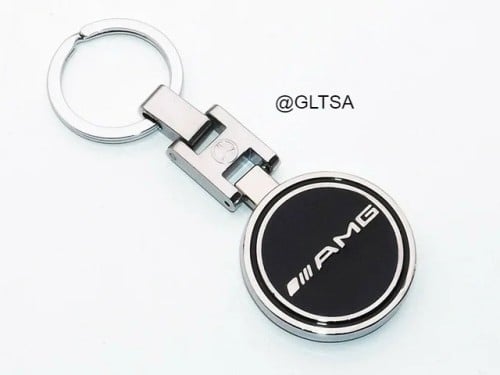 Mercedes-Benz AMG Hollow Solid Double-sided Keychain 743207226235