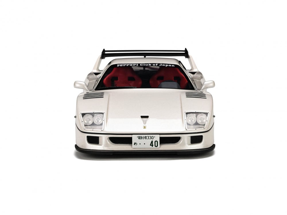 Ferrari F40 LBWK 1994 White 1:18 GT Spirit GT379 LIMITED 3000 PCS -  الهوايات الذهبية لمجسمات السيارات والريموت