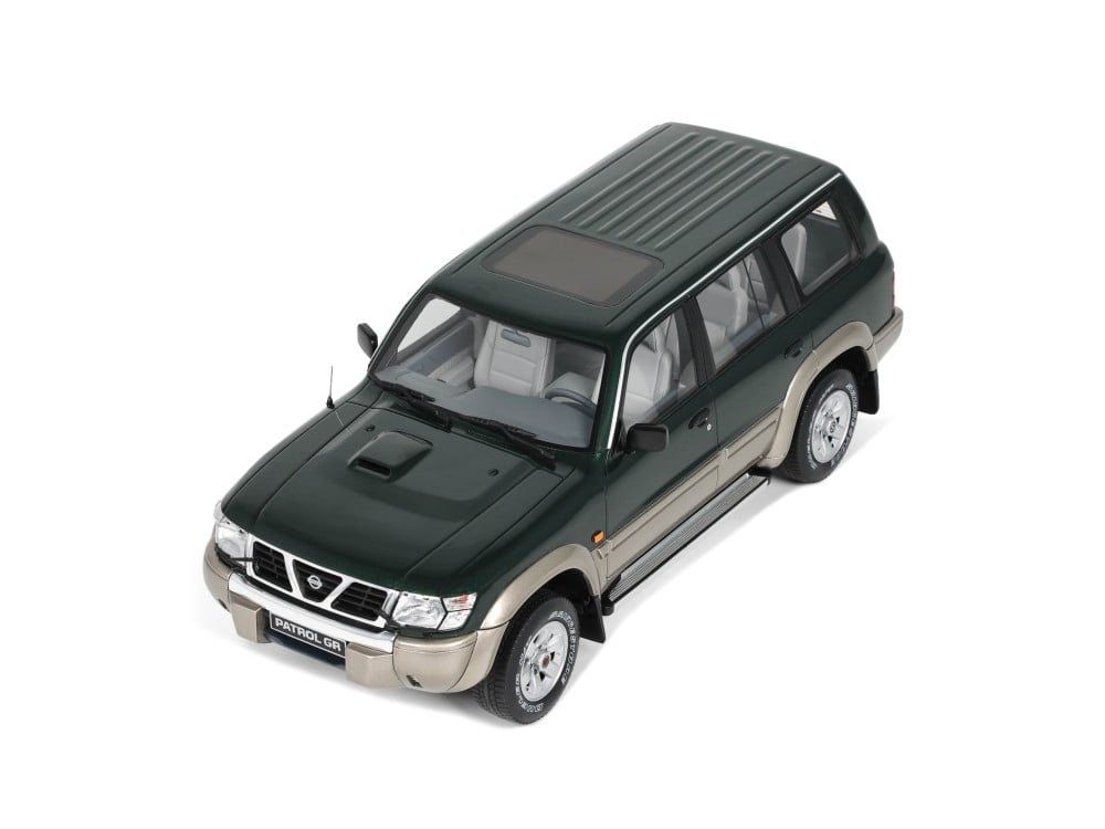 Nissan Patrol GR Y61 1998 Green 1:18 OTTOmobile OT433 LIMITED 3000 PCS -  الهوايات الذهبية لمجسمات السيارات والريموت