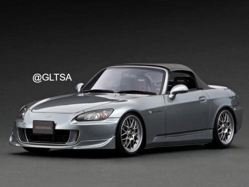RARE Honda S2000 (AP2) Dark Silver 1:18 Ignition Model IG2584
