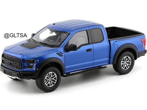 RARE Ford F-150 Raptor Blue 1:18 GT Spirit US009