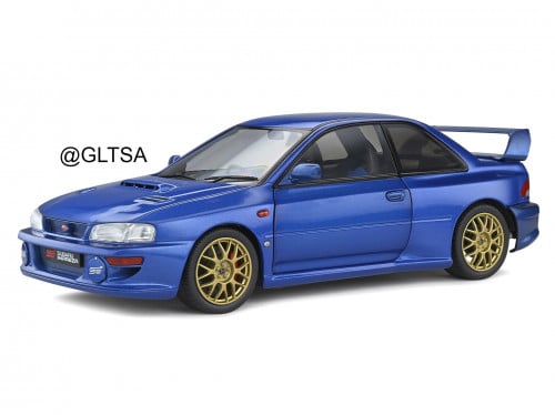 Subaru Impreza 22B 1998 Sonic Blue 1:18 Solido S18...