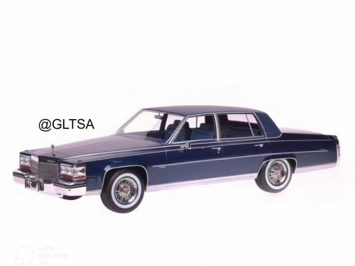 RARE Cadillac Fleetwood Brougham 1982 Dark Blue 1:18 BOS418 250792 BoS-Models