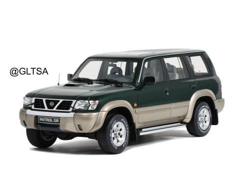Nissan Patrol GR Y61 1998 Green 1:18 OTTOmobile OT433 LIMITED 3000 PCS