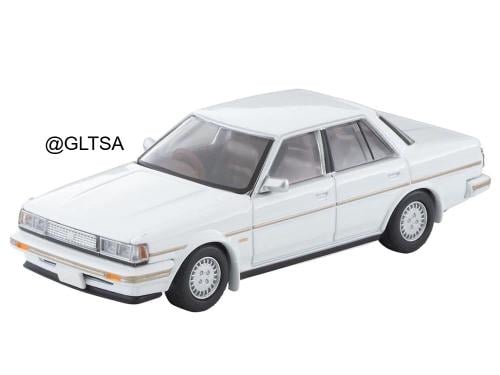 Toyota Cresta Cressida Exceed 1985 White 1:64 Tomytec LV-N156c
