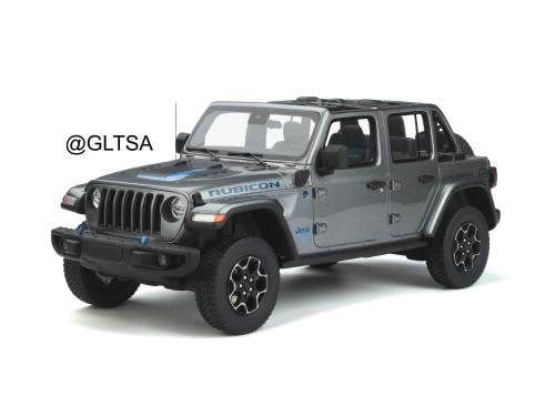 Jeep Wrangler 4xe Grey Metallic 1:18 GT Spirit GT4...