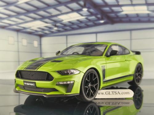 Ford Mustang R Spec RHD 2020 Grabber Lime 1:18 GT Spirit US048