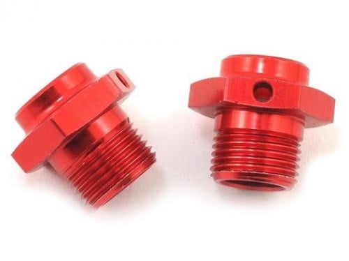 Arrma 17.6mm Aluminum Wheel Hex (Red) (2) for RC ARAC9416 AR310484