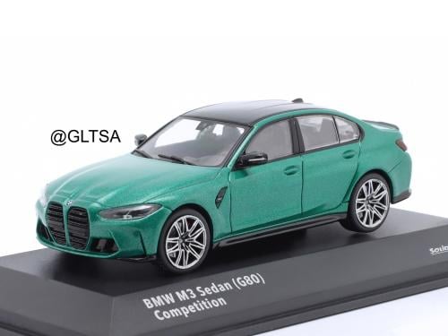 BMW M3 Sedan (G80) Competition Isle of Man Green 1:43 Solido S4315301