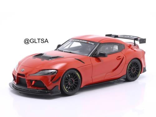 Toyota Supra GT4 "100 Edition" Plasma Orange 1:18 OTTOmobile OT1123 LIMITED 999 PCS