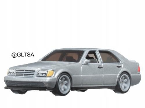 Mercedes-Benz 500SEL 1992 (Fast & Furious) Silver 1:64 Hot Wheels HRT94