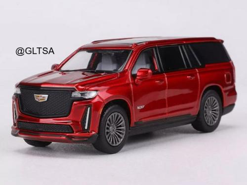 Cadillac Escalade SUV Red 1:64 Massdi CD1005