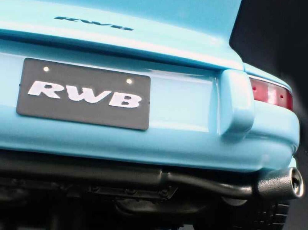 Porsche RWB Backdate Light Blue 1:18 Ignition Model IG3878