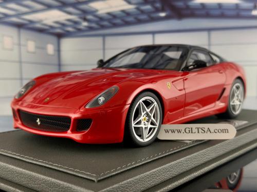 Ferrari 599 GTB Fiorano Automatic Gear Rosso Corsa Black Roof 1:18 BBR BBR1871A LIMITED 72 PCS Made In Italy