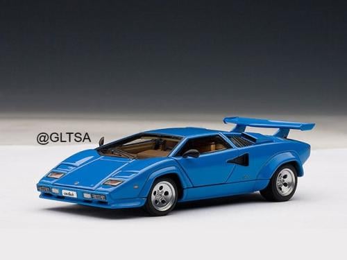 Lamborghini Countach 5000S Blue 1:43 AUTOart 54534