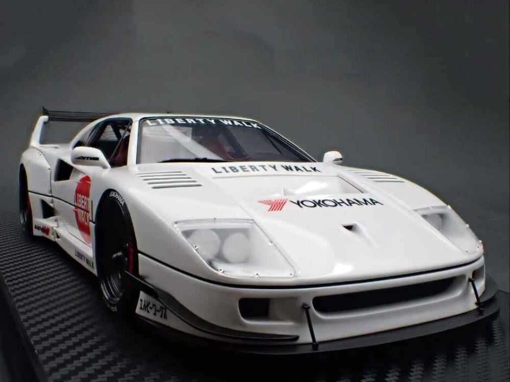 Ferrari F40 White LB-Works 1:18 Ignition Model IG3752 - الهوايات