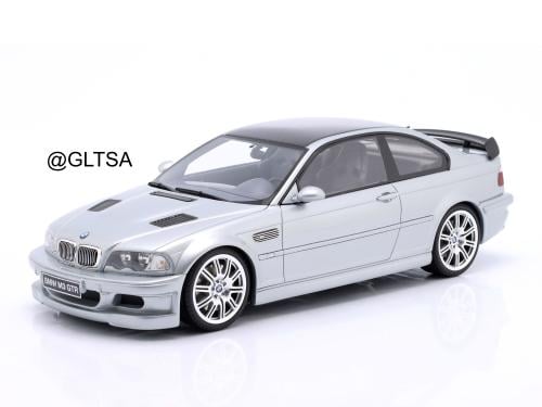 BMW M3 E46 GTR Street Titan Silver Metallic 1:18 OTTOmobile OT1128 LIMITED 2500 PCS