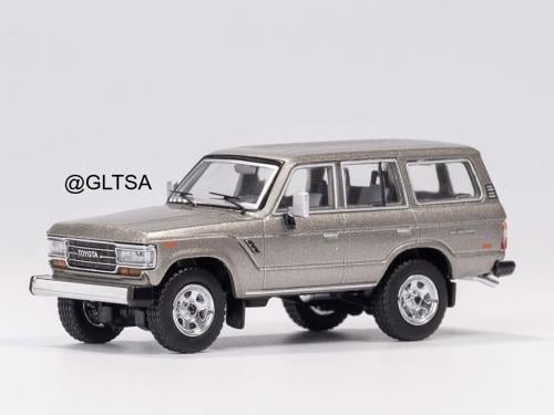 Toyota Land Cruiser 60 LHD Grey 1:64 GCD KS029-90