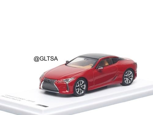 Lexus LC500 Radiant Red CL 1:64 Almost Real 670301001