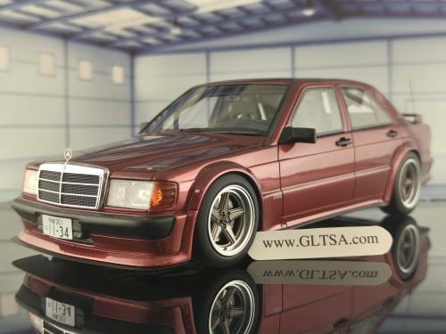 Mercedes-Benz 190E 2,5-16 RWR Rauh-Welt Republik Almandine Red 512 1:18 OTTOmobile OT1083 LIMITED 3000 PCS