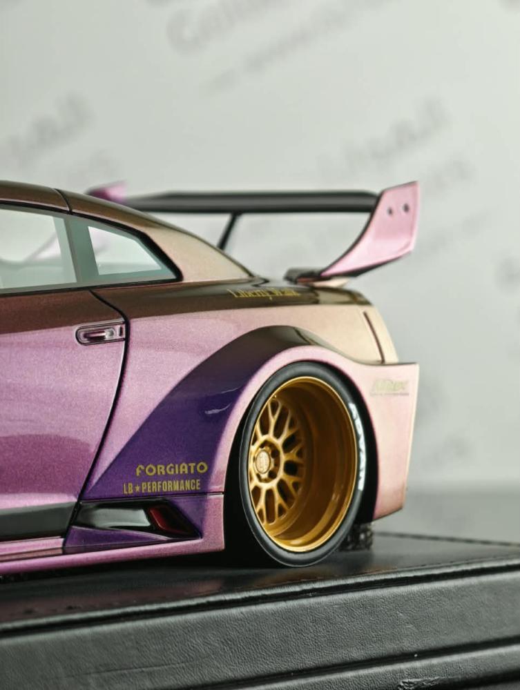 Nissan GT-R GTR 35GT RRS Purple 1:18 IVY LIMITED | Golden Hobbies