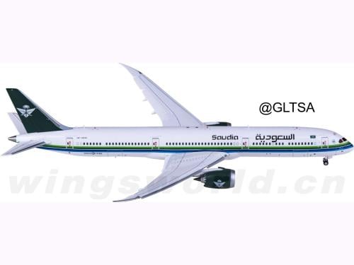 Saudi Arabian Airlines Boeing 787-10 Retro Flaps Down HZ-AR32 1:400 JC Wings XX40186A