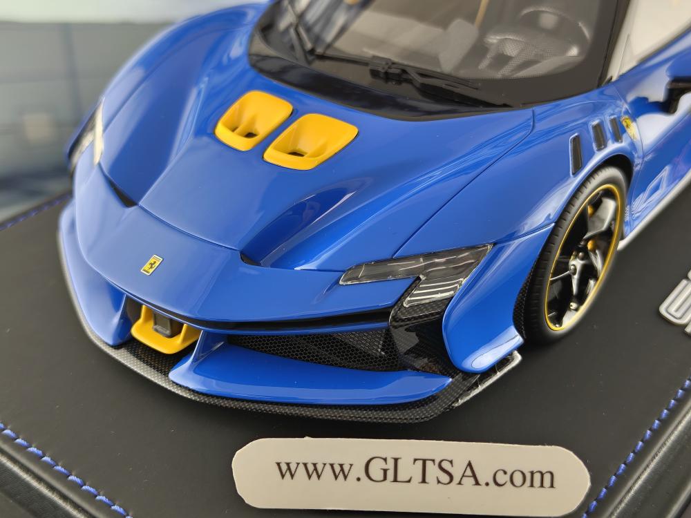 Ferrari SF90 XX Stradale Azzurro Dino Blue 1:18 BBR P18237G