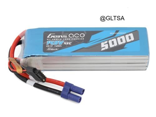 Gens Ace G-Tech Smart 4S LiPo Battery 45C (14.8V/5...