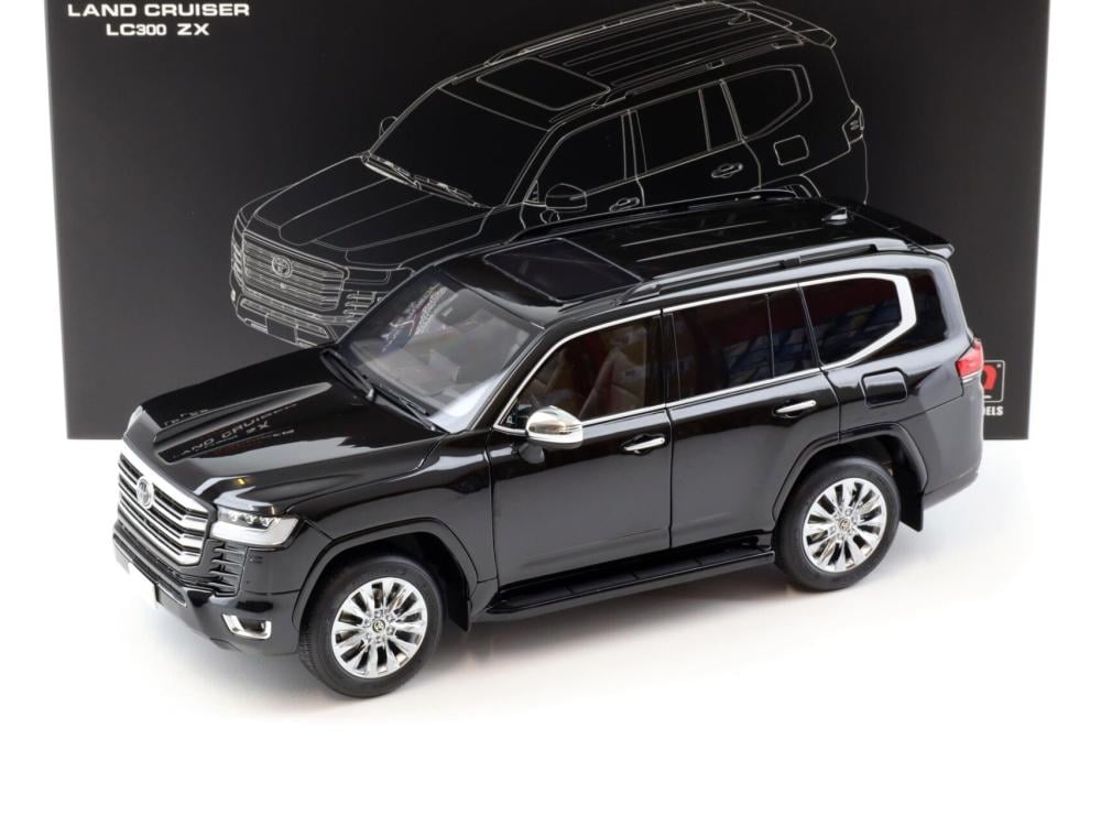 Toyota Land Cruiser LC300 ZX Black 1:18 LCD Models LCD18013-ZX-BL