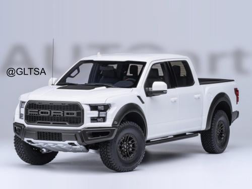 Ford F-150 Raptor Supercrew Oxford White 1:18 AUTOart 72946