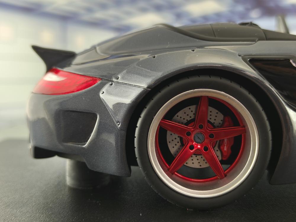 Porsche 991 (997) LB-Works Grey 1:18 GT Spirit GT463 LIMITED