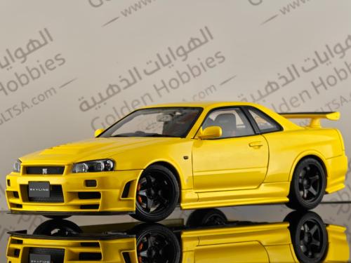 Nissan Skyline 2000 GT-R (KPGC10) Silver 1:18 Ignition Model
