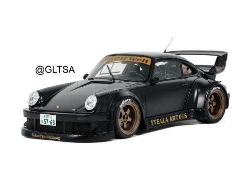 Porsche 911 (964) RWB Stella Artois Black 1:18 GT...