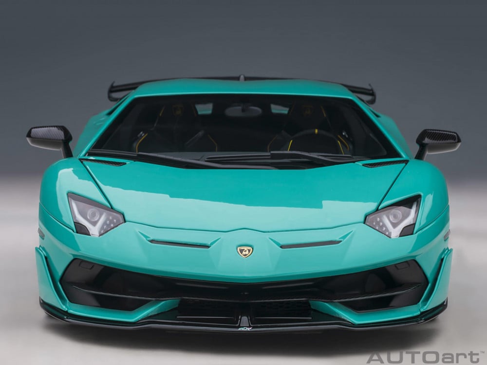 Lamborghini Aventador SVJ Blu Glauco 1:18 AUTOart 79176 - الهوايات الذهبية  لمجسمات السيارات والريموت