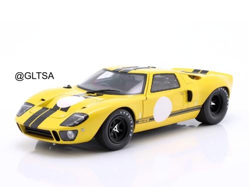 Ford GT40 Mk.1 1968 Yellow Black 1:18 Solido S1803011