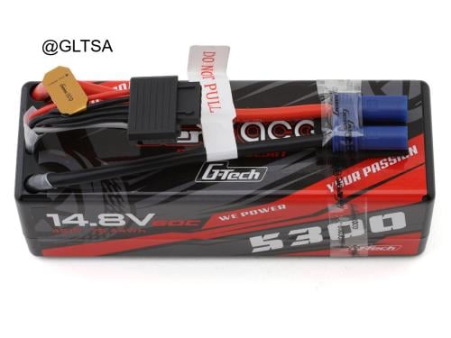 Gens Ace G-Tech Smart 4S LiPo Battery 60C (14.8V/5300mAh) w/EC5 Connector for RC GEA534S60E5GT