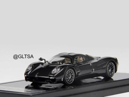 Pagani Utopia Carbon Black 1:64 LCD Models LCD64039-CB