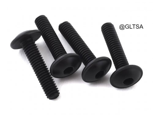 Arrma 4x18mm Flanged Button Head Screw (4) for RC ARA727412