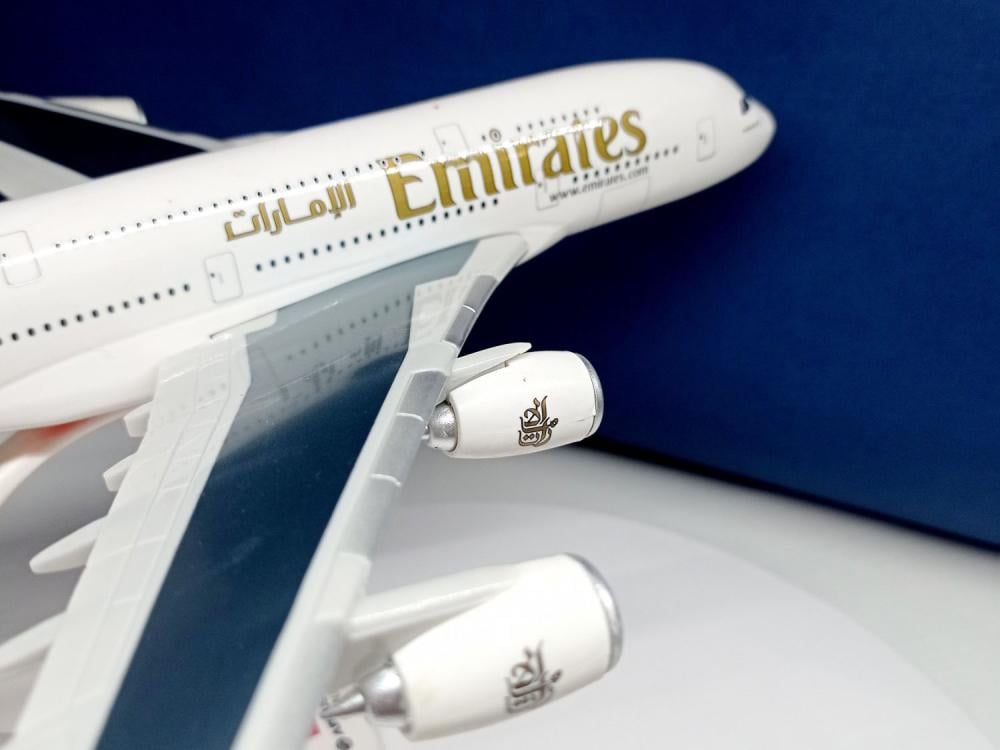 エミレーツ航空 エアバスA380-800 1/250 Emirates A380 2023 edition 1:250 scale model aircraft