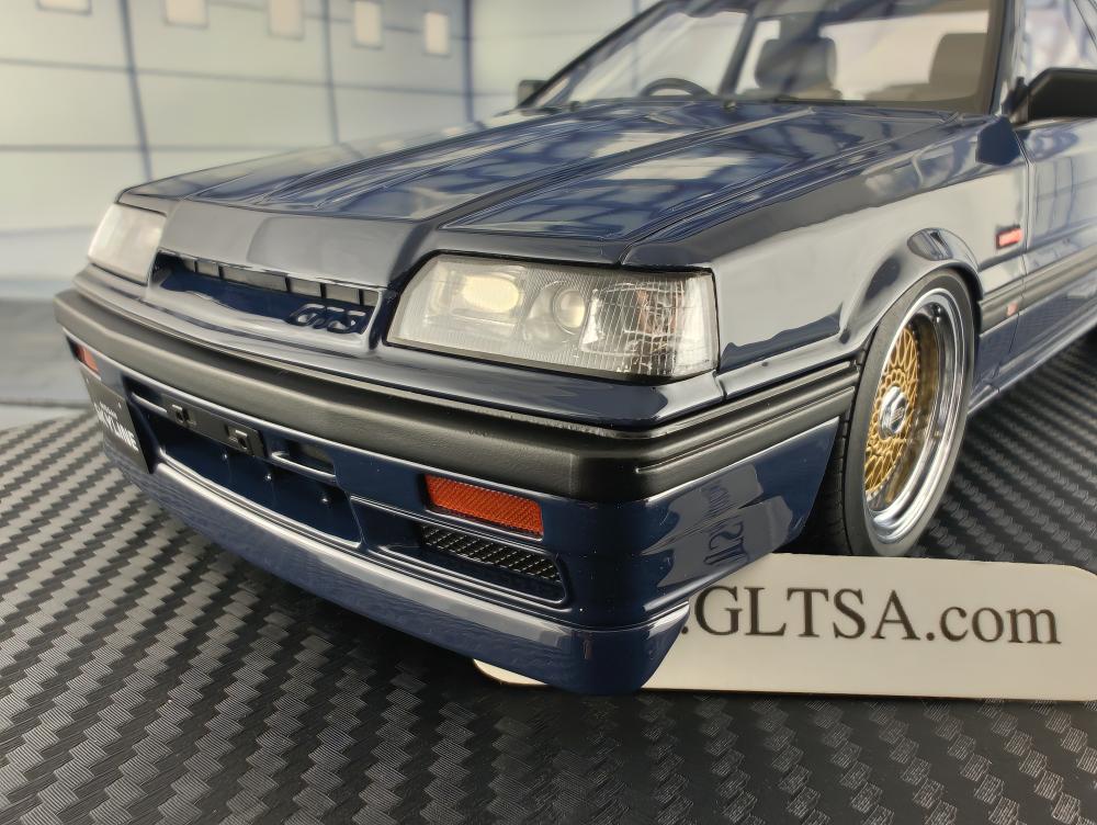 Nissan Skyline GTS-R (R31) Blue Black 1:18 Ignition Model IG3508