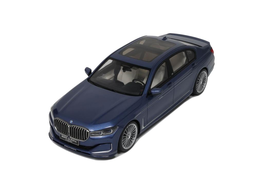 BMW Alpina B7 Blue 1:18 GT Spirit GT465 LIMITED 1500 PCS - الهوايات الذهبية  لمجسمات السيارات والريموت