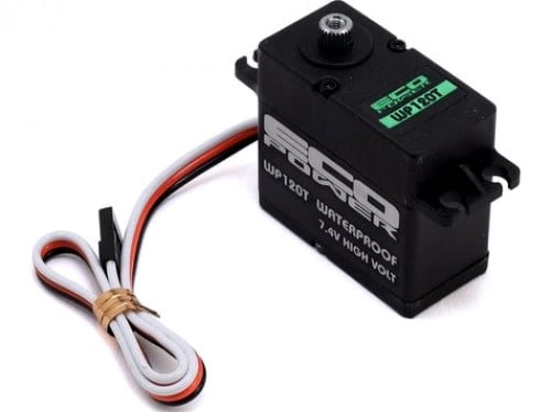 EcoPower WP120T Coreless Waterproof High Torque Metal Gear Digital Servo (High Voltage) for RC ECP-120T